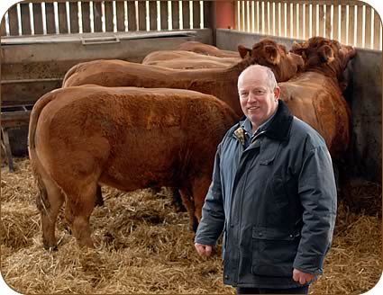 Alan Brown and his beef unit 