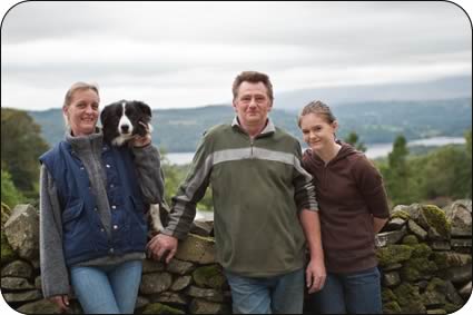 arah, Alan and Kimberley at Far Orrest 