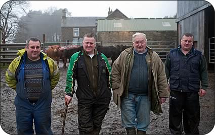 The Lees, left to right, Keith, Stephen, Forster and Michael