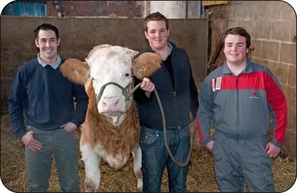 Denizes Cadette 29 with from left to right, Matt, John and Sam